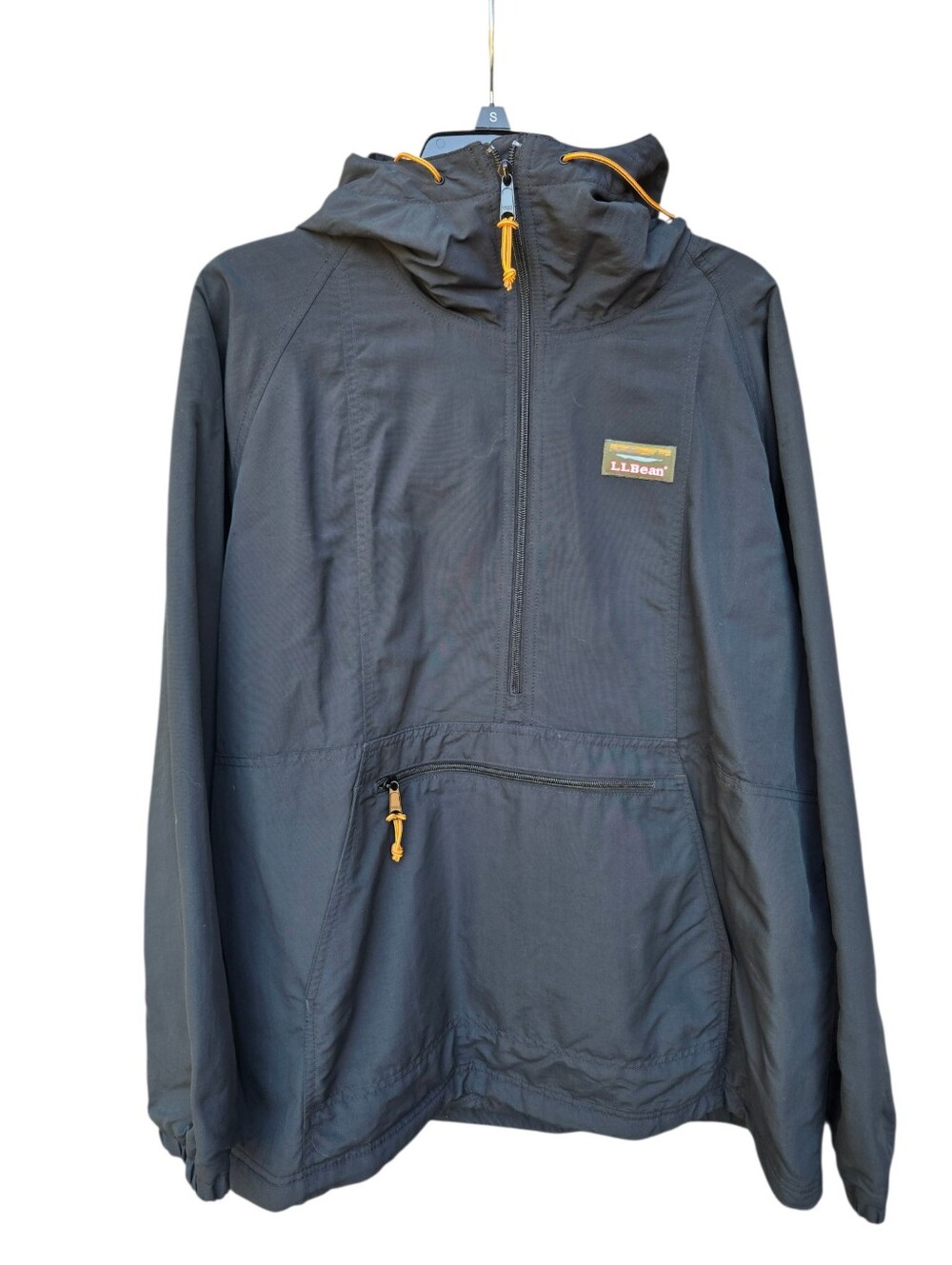 L.L. Bean Women’s Mountain Classic Insulated Anorak Jacket XL Black Style 505360